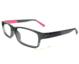 Nike Eyeglasses Frames 5534 068 Pink Clear Gray Rectangular 48-14-130 - £22.00 GBP