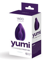 Vedo Yumi Rechargeable Vibrating Submersible Finger Handles Vibrator - £34.39 GBP