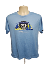 2016 NYRR New York Road Runners United Airlines NYC Half Mens Small Blue Jersey - £14.24 GBP