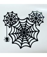 Halloween| Mickey| Mouse Ears| Spooky| Spiderweb| Spider Web |Vinyl |Decal - $2.97