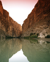 Bluffs above the Rio Grande River in Big Bend National Park Texas Photo Print - $8.81+