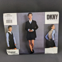 Vogue American Designer Pattern 1463 Donna Karan DKNY Jacket Jumper Sz 14 16 18 - £13.63 GBP