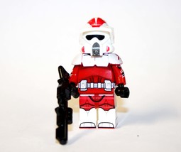 PLTOYS Coruscant Guard ARF Scout Clone Trooper Star Wars  Minifigure Custom US T - £4.90 GBP