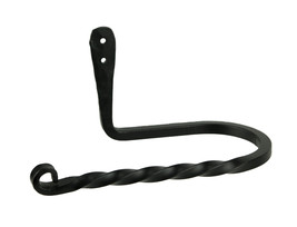Hand Forged Wrought Iron Wall Mounted Toilet Paper Holder Primitive Decor - £27.78 GBP