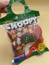 Japan Snoopy Peanuts Mini Pillow Doll Stocking Christmas Ornament Pepsi - £21.35 GBP