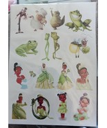 DISNEY Princess And The Frog  Party Favor Tattoos 15 Per Sheet 8 Sheets New - $9.90