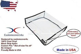 Clear Dust Cover for Luxman PD444 Turntable + Embroidery ! - $25.64