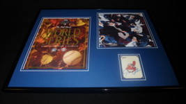 Joe Carter Signed Framed 16x20 World Series Program &amp; Photo Set Blue Jays - £119.06 GBP