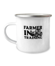 12oz Camper Mug Coffee Funny Farmer In Training Farming  - £15.89 GBP