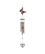 2 - Butterfly and Heart Wind Chimes  - $51.19 CAD