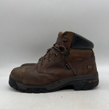 Timberland PRO Mens Anti-Fatigue Steel Toe Leather Work Boots Size 10 M - $37.62