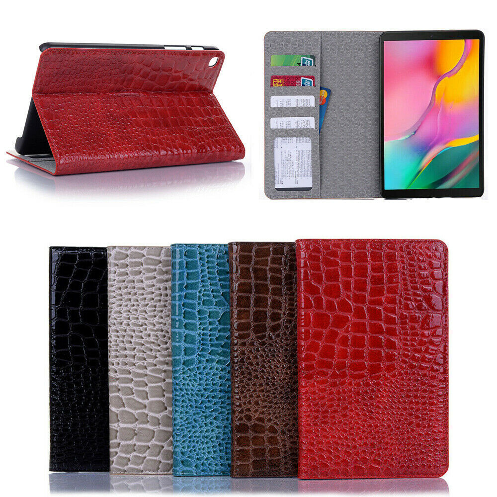 Luxury Leather Flip Wallet Case Cover For 2019 Samsung Galaxy Tab A 8" T290 T295 - $100.85