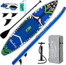 11&#39; ft 6&quot; FEATH-R-LITE Inflatable Paddle Board Stand Up Paddleboards for... - $159.00