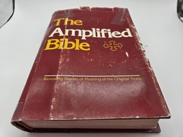 The Amplified Bible Zondervan 1965 Thirtenth Printing 1976 - £51.43 GBP