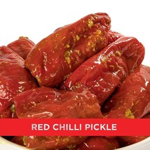 Home Made Red Stuffed Chilli Pickle 500 gm lal mirch achar,(Free shipping world) - £23.96 GBP