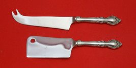 Malvern by Lunt Sterling Silver Cheese Server Serving Set 2pc HHWS Custom Made - $114.94