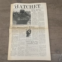 The Hatchet May 11 1971 GEORGE WASH UNIV Newspaper Vietnam War March Coverage - £31.46 GBP