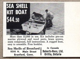 1953 Print Ad Sea-Shell Boat Kits Branford,CT - $8.05