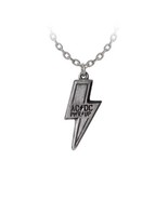 Alchemy Gothic PP524 AC/DC PWR/UP Flash Logo Pendant Necklace Band Rock ... - £20.50 GBP