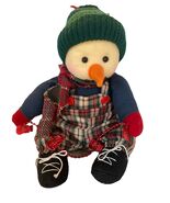 Vintage Ganz Noel Musical Shelf Sitter Snowman - €15,37 EUR