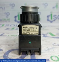 KG AUTO KGX-JMD21G LED Lamp Green Push Button Switch KG Series 12/24VDC - $1,099.79 MXN