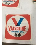 Original Vintage VALVOLINE Motor Oil Stickers 40+ Racing #3 - €43,26 EUR