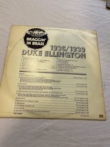 Duke Ellington LP 1936/1939 Braggin in Brass Master Records TAX m-8010 S... - £5.65 GBP