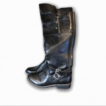 G by Guess tall Black boots With Buckle women’s Size 6 - $26.80