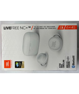 JBL LIVE FREE NC+ TWS Noise-Canceling True Wireless In-Ear Headphones White - £39.83 GBP