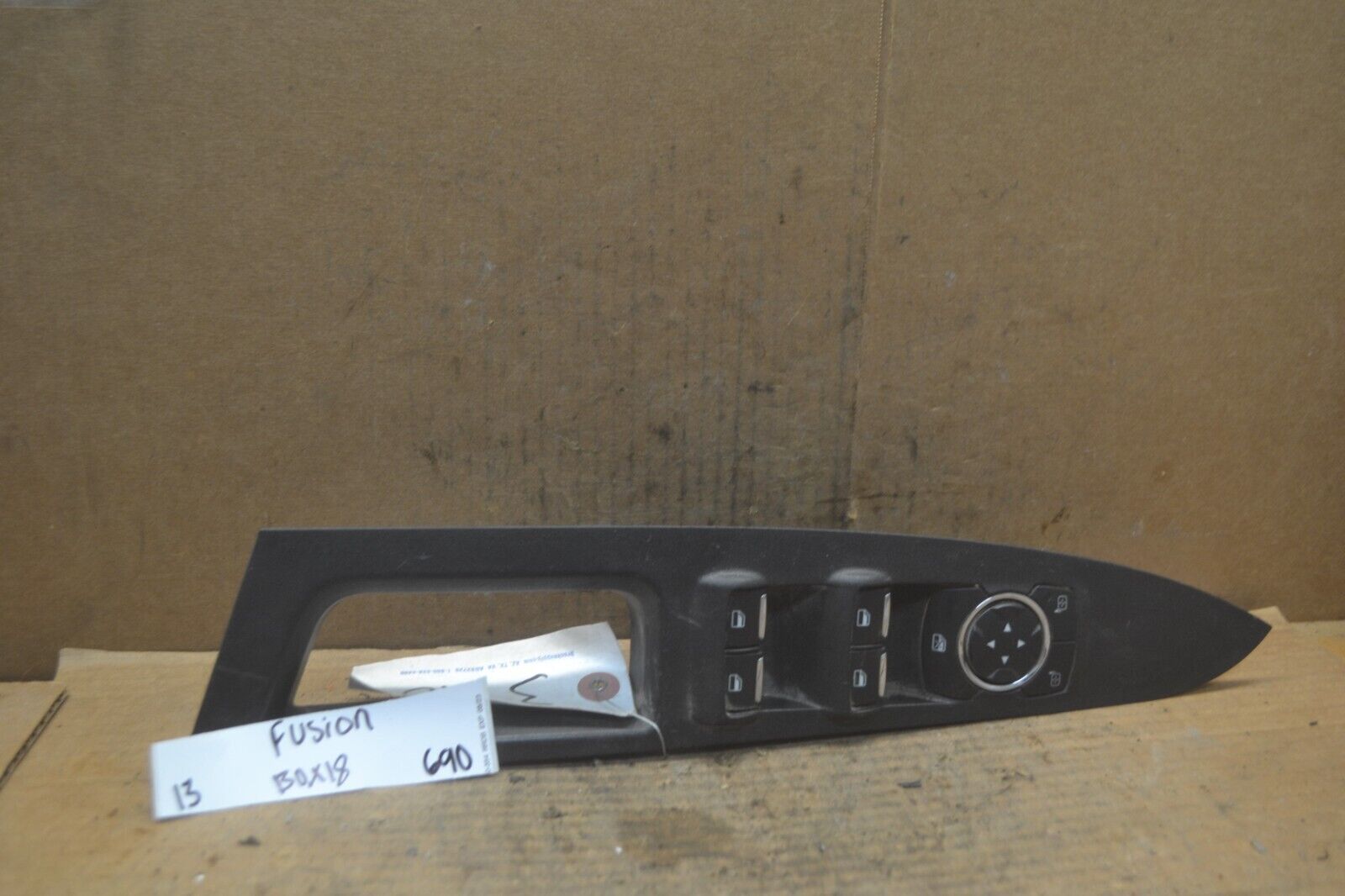 13-16 Ford Fusion Left Driver Master Switch OEM DG9T14540ABW Door Bx18 6... - $7.99
