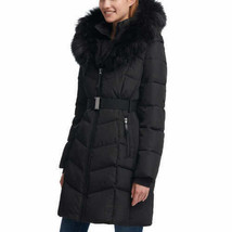 Calvin Klein Faux Fur-Trim Belted Quilted Parka Coat Jacket - £61.96 GBP+