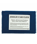 Jewelry Polishing Cloth Clean Restore Shine Protect Silver Gold Copper - £5.37 GBP