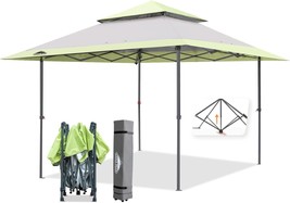 Eagle Peak 13X13 Straight Leg Pop Up Canopy Tent Instant Outdoor Canopy, Gray - $239.99