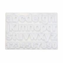 Handmade Pendant Keychain Ornament Dropper Resin Casting Alphabet Number Mold Si - £17.45 GBP