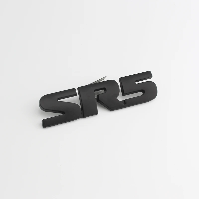 2X 3D  Car Styling SR5  V6 V8 Emblem Rear Trunk  Stickers Dispment Decals For  S - £59.07 GBP