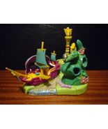 * * Bluebird Disney Polly Pocket 1997 Peter Pan Playset - 6 figures - USED * * - $224.74