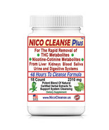 Nico Cleanse PLUS - Rapid Removal of THC and Nicotine, Cotinine Metabolites - £20.90 GBP