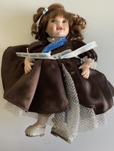 Marie Osmond "Hershey Kisses" Porcelain Keepsake doll no box 9 inch - $11.87