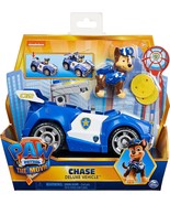Paw Patrol The Movie Chase Deluxe Vehicle and Figure New - £19.72 GBP