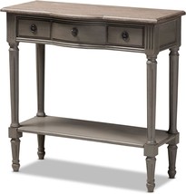 Baxton Studio Console Tables, One Size, Gray - £228.11 GBP