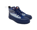 Hunter Kid&#39;s Target Dipped Canvas High-Top Sneakers Blue/White Size 5Y - $21.37