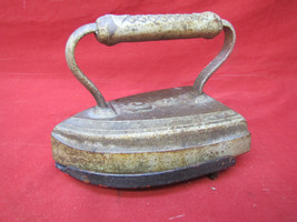 Antique Primitive Rustic Sad Iron with Enterprise trivit  #75 - £23.48 GBP