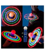 Planetary Spinning Galaxy Atom LED Light Ball Toy Spinner Wand Rave Auti... - £17.22 GBP