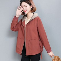 Rimocy 2023 Spring Autumn Green Loose Jacket Women Casual Pocket Long Sleeved Wi - £23.98 GBP
