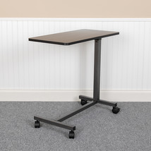 Mobile Adjustable Bed Table NAN-LT-28-D-OAK-GG - £67.69 GBP