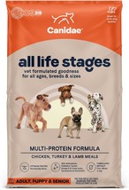 All Life Stages Premium Dry Dog Food For All Breeds, All Ages, Multi- Protein Ch - £40.92 GBP