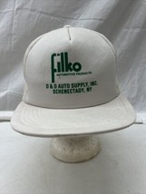 trucker hat baseball Cap Vintage Mesh SnapBack D&amp;D Auto Supply Filko Automive - £30.05 GBP