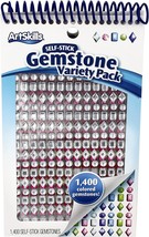 Gemstone Variety Pack with 1400 Colored Gemstones - £6.80 GBP