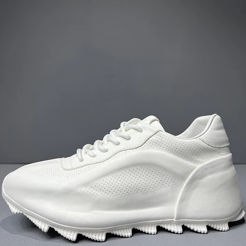 De brand men shoes new product breathable leather wrap sole sports shoes white sneakers thumb200
