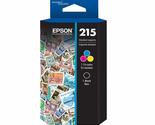 EPSON 215 Ink Standard Capacity Black &amp; Color Cartridge Combo Pack (T215... - £47.81 GBP
